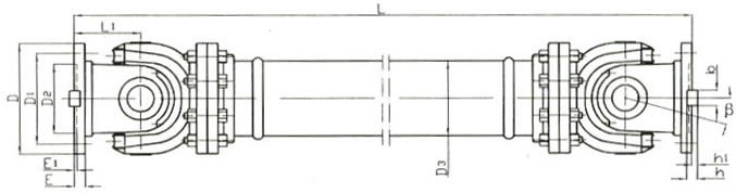 十字軸式萬(wàn)向聯(lián)軸器